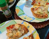 A picture of step 5 of Paneer Tikka Pizza.