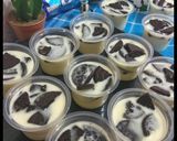 Foto langkah ke 4 dari resep Puding Susu Oreo 🍮.