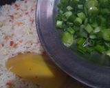 A picture of step 10 of Dry chilli chicken with vegetables rice 😋.