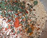A picture of step 2 of Pav patties.