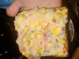 Potato bread sandwich