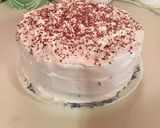 A picture of step 5 of Snowball cake.