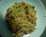 Foto del paso 9 de la receta: Risotto de jamón, setas y trigueros