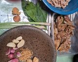 Foto langkah ke 1 dari resep Sate Usus, Ati Ampela & Telur Puyuh Angkringan.