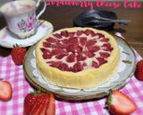 Foto langkah ke 10 dari resep (Bake) Strawberry Cheese Cake🍰 🍓bahan simple.