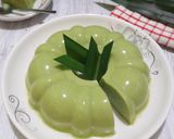 Foto langkah ke 6 dari resep Puding Durian Pandan.