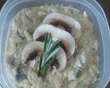 A picture of step 8 of Rosemary Mushroom Orzo.