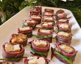 Une image de l'étape 3 de Petites bouchées de magrets de canard séché et Foie Gras.