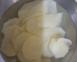 A picture of step 1 of Aloo kay pakoray.
