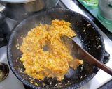 Foto del paso 4 de la receta: Conchas de pasta rellenas en tres tipos ! Cangrejo, vegetales, champiñones y tocino