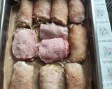 2051. Töltelékkel sajttal sonkával töltött karaj😋 recept fázis 4 fotója
