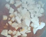 A picture of step 4 of Paneer and nutri veg.