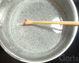 รูปขั้นตอนการทำที่ 3 ของ พุดดิ้งงาดำ ไร้เจลาติน