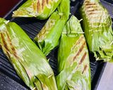 Foto langkah ke 9 dari resep Nasi Liwet Bakar Isi Ayam Suwir.