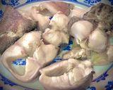 Hình bước làm 4 của món Cháo Cá Nấu Bầu, Nấm Rơm, Trứng Vịt Lộn