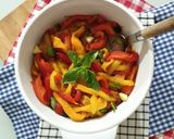 Foto del passaggio 8 della ricetta Peperoni arrostiti, cottura airfryer 🌷