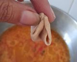 A picture of step 3 of Tuvar Dal Pithi.