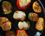 Stuffed coloured capsicum recipe step 5 photo