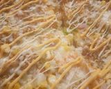 A picture of step 8 of Peri Peri cheese loaf.