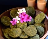 A picture of step 7 of Palak - Pudine Mathri / Spinach-Mint Crackers.