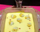 A picture of step 3 of Mango Cream With Stuffed Lychee Desserts.