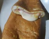 Foto del paso 2 de la receta: Omelette de jamón y queso 💕