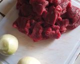 Une image de l'étape 1 de Boeuf façon Stroganov.
