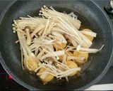 A picture of step 3 of Quick and easy tamago (egg) tofu rice bowl.