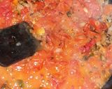 A picture of step 5 of Aloo tikki tamatar chat.