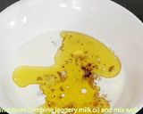 A picture of step 1 of Aata wheat cake in kadai no sugar.