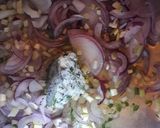 A picture of step 2 of Butter-Grilled IrishPotatoes with rosemaryleaves#authormarathon#.