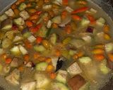 Foto langkah ke 3 dari resep Sayur Lodeh Kulit Mlinjo.