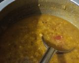 A picture of step 3 of Moongi chana daal.