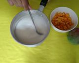 Foto langkah ke 2 dari resep Puding susu mangga.