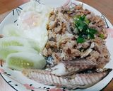 รูปขั้นตอนการทำที่ 4 ของ ข้าวคลุกปลาทู