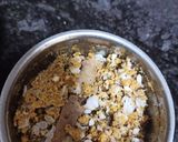 A picture of step 2 of Turmeric leaves Pitha.