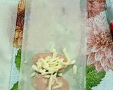 Gambar langkah 2 resipi 👩‍🍳Popia Koktel Cheeezy Goreng.