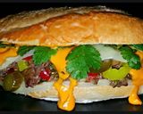 A picture of step 10 of Mike's Southwestern Philly Cheese Steak.
