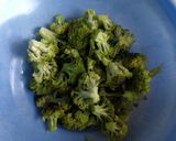 A picture of step 1 of #MyKenyanTraditionalMeal Broccoli soup.