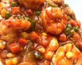 Foto langkah ke 4 dari resep Udang asam manis.