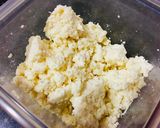 A picture of step 1 of Paneer Bhurji / Paneer Bharta.