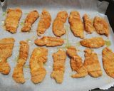 A picture of step 3 of Healthy Baked Chicken Nuggets with Fries!.