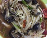 รูปขั้นตอนการทำที่ 3 ของ ส้มตำปูปลาร้า