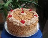 Foto langkah ke 7 dari resep Mocca Nougat Bday Cake.