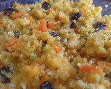 Foto del paso 10 de la receta: Falso Cuscús de coliflor y brócoli con pasas de uva y manzana...🤔🥦🍇🍏🍚🍚🥦🤨
