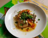Hình bước làm 4 của món Cá đối kho cà chua