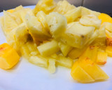 Foto del paso 1 de la receta: Tarta de durazno y piña invertida