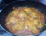 Foto del paso 10 de la receta: Pollo con salsa y verduras