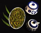 A picture of step 8 of Bhindi in Mustard Paste.