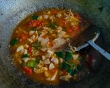 Foto langkah ke 4 dari resep Mie sepageti ayam suir ala rumahan.